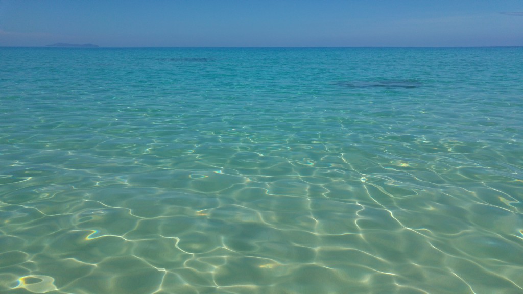 Bright Blue Sea by Liivi Leppik